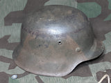 ckl66 Single Decal Green and Tan Camo M42 Helmet
