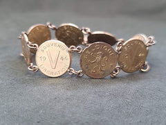 1944 Souvenir of Belgian Liberation Bracelet