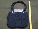 Black Purse with Clear Lucite Clasp