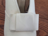 White Marine Corps / USN Bow Pump Shoes Size 10 A