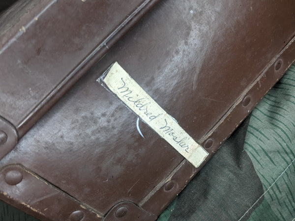 Small German Suitcase Vulkanfiber
