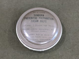 WWII US GI Sunburn Preventative Cream