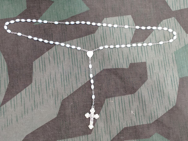 Silver and Mother of Pearl Rosary