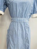 Bruck's Blue Nurse Uniform <br>(B-35" W-26" H-33")