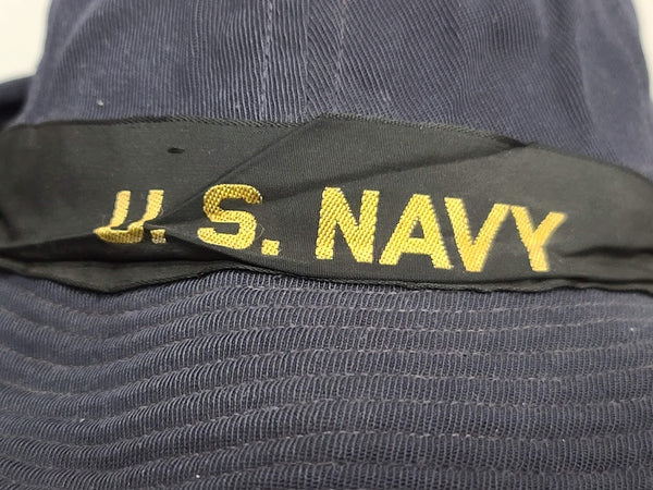 Navy WAVES Hat with Blue Cover (Size 22 1/2)