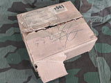 Original WWII 1940s Saccharin Sugar Bulk Shipping Box