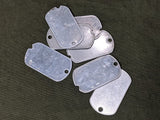 Original WWII Era US GI Dog Tag Blanks