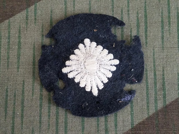 Original WWII German Moth Eaten Oberschütze Rank Patch