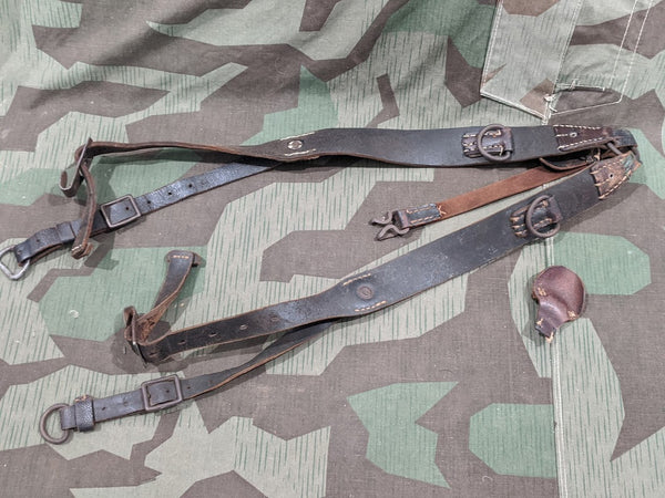 Original WWII German Y-straps AS-IS