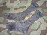 Original Wehrmacht Socks Green Stripe Size 3