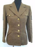 Original WWII Winter WAC WAAC Women's Uniform Jacket 14S