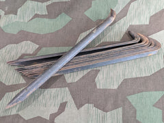 Original WWII German Tent Stakes Marked gyq 43