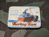 Original Nortag Kurs Tobacco Tin Nordhausen