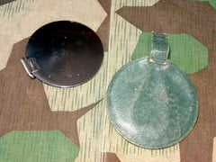 Original WWII-era German Shaving Mirror with Case