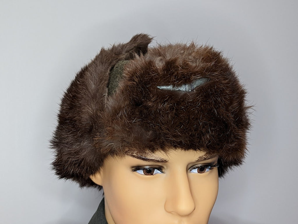 Wwii German Rabbit Original WWII German Army Rabbit Fur Hat Size 56-58