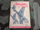 Original WWII German Bomben aüf Engeland War Novel