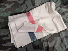 Original WWII German Cream Colored Army Blanket