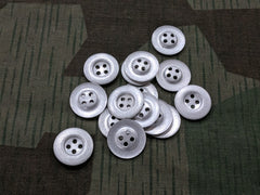 Original WWII German Dished Aluminum 21mm Buttons