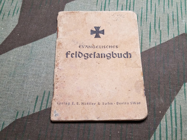 Original WWII German Feldgesangbuch Evangelical Song Book