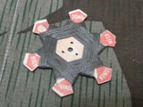 Original WWII German Feldgrau Linengarn Linen Thread Star