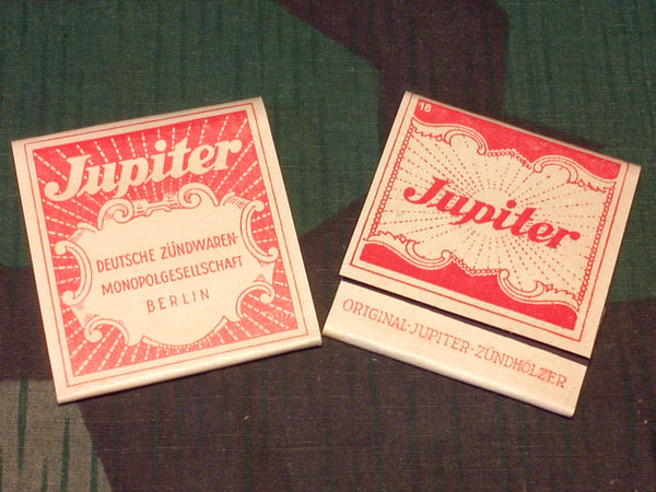Original WWII German Jupiter Zundhölzer Matches