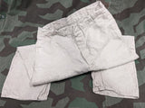 Original WWII German SS White Drillich Tunic