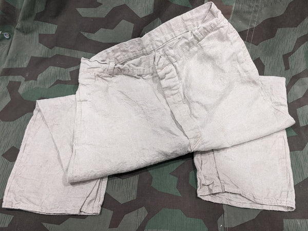 Original WWII German SS White Drillich Tunic