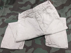 Original WWII German SS White Drillich Tunic
