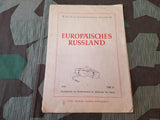Original WWII German Tornisterschrift Map for Russia 1941