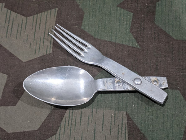 Original WWII German W.A.L. 42 Fork Spoon Göffel
