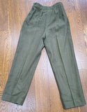 Original WWII WAC Women's Wool Trouser Liner Size 14R