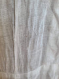 White Button Down Dress <br> (B-36" W-26" H-34")