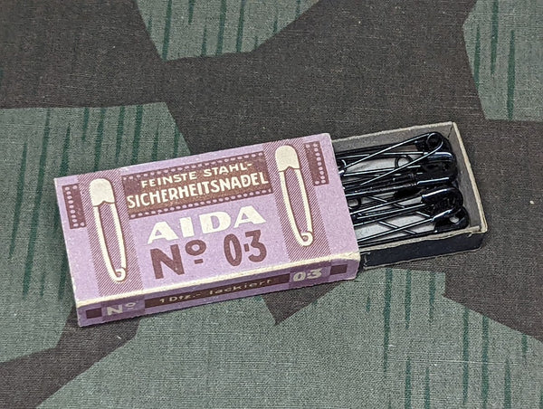 Aida Saftey Pins in Box