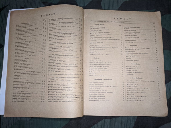 Big Soldaten Liederbuch Piano Song Book
