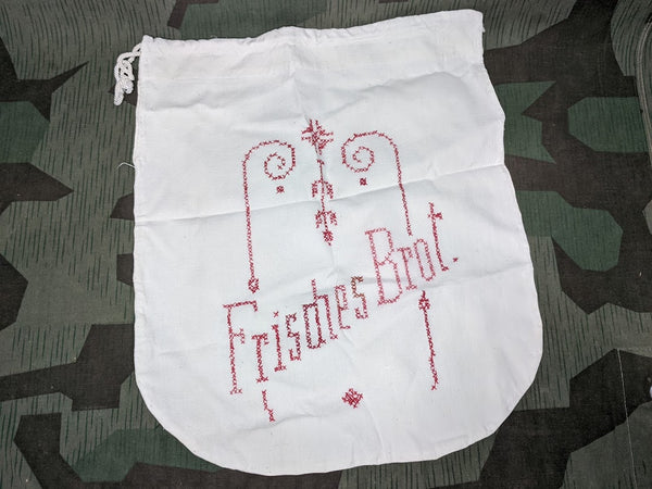 Cross Stitch Frisches Brot Bread Bag