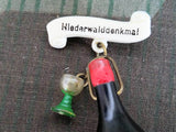 Niederwalddenkmal Pin Wine Bottle Glass Tiny Dice Holder