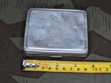 Aluminum Tobacco Tin Worn