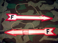 Post-WWII German Funkstelle Fernmeldstelle Communications Sign Bundeswehr