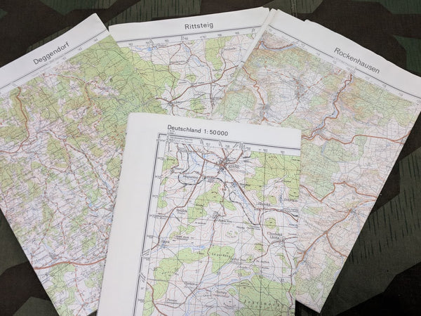 Post-WWII German Maps