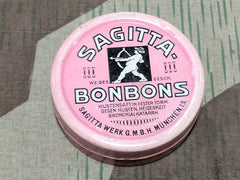 Pre-WWII 1930s German Sagitta-Bonbons Tin