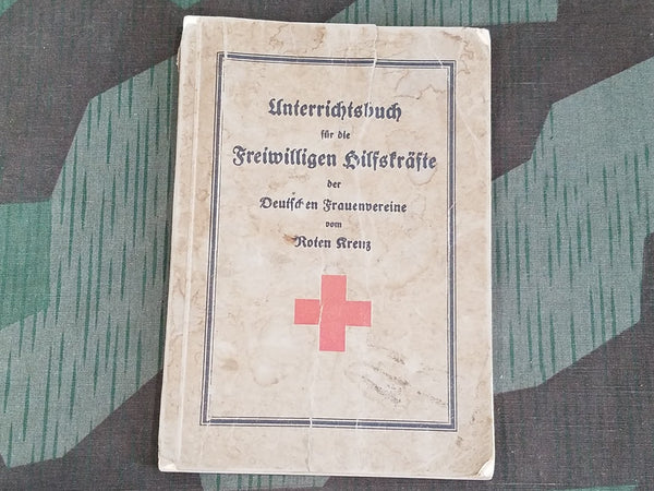 Pre-WWII DRK German Red Cross Course Book for Female Personnel 1932