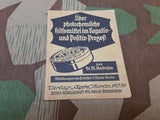 Pre-WWII German Agfa Photography Book
