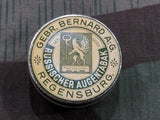 Pre-WWII German Gebr. Bernard Snuff Tin Russischer Augentabak