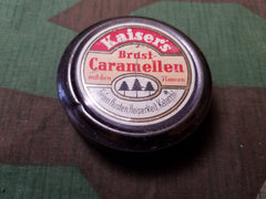 Pre-WWII German Kaisers Brust Caramellen Cough Drop Tin