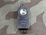 Pre-WWII German Pertrix No. 677 Flashlight Red / Green Lens