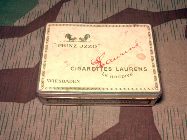 Pre-WWII German Prinz Jzzo 100 Cigarette Tin
