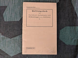 Pre-WWII German Quittungsbuch Receipts Book