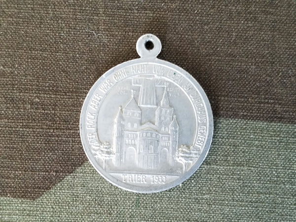 Pre-WWII German Trier 1933 Helena Religious Pilgrimage Token