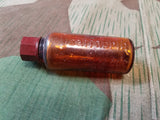 Pre-WWII German Ysatfabrik Wernigerade Small Glass Bottle Bakelite Lid
