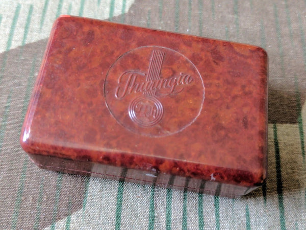 Thuringia Bakelite Travel Soap Container with Soap